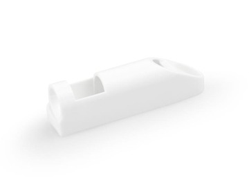 Тормоз для мебельных фасадов Амортизатор Airtic + белый адаптер