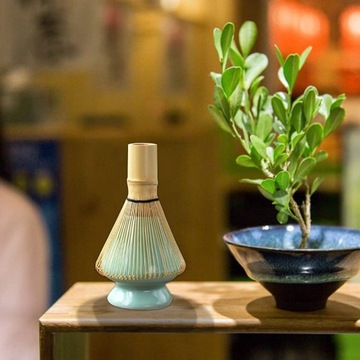 НАБОР ПОДСТАВКИ CHASEN MATCHA КЕРАМИЧЕСКАЯ ЛОЖКА-КИСТОЧКА ЧАСЯКУ