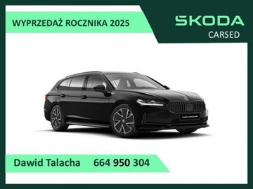 Skoda Superb IV Kombi 2.0 TDI 193KM 2025 Skoda Superb Superb Combi Sportline 2,0 TDI 193 KM 7-biegowa DSG 4x4 2.0
