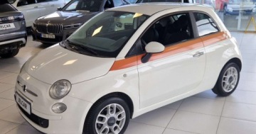 Fiat 500 II Hatchback 3d 1.4 100KM 2008 Fiat 500 1.4 100KM Polskorzana tapicerka Klimatyzacja Sport 1.4 Benzyna, zdjęcie 3