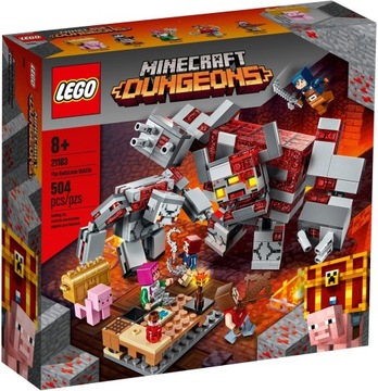 LEGO Minecraft - 21163 Bitwa o czerwony kamień - Nowe