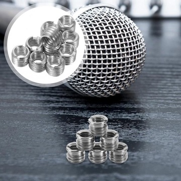 10 SZT. ADAPTER STOJAKA MIKROFONOWEGO 3/8 DO 1/4 ŚRUBA KAMERY