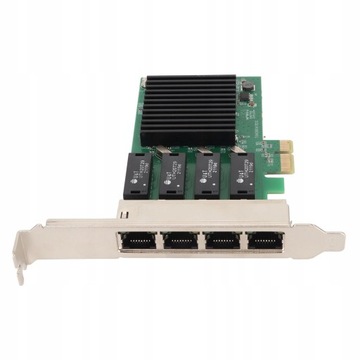 Karta sieciowa PCIe 4 porty 1000 mb/s transmisja