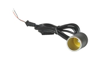 Gniazdo zapalniczki z przewodem 1,5m 12V/24V