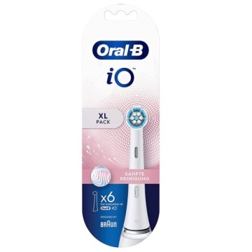 Насадки для зубных щеток Oral-B iO для бережной чистки, 6 шт. 418221