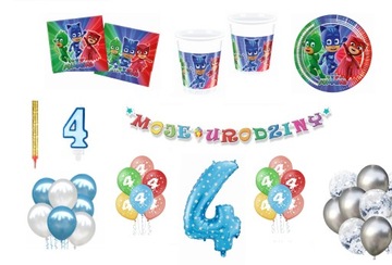 PJ MASKS Набор PJ Masks 1–9 воздушных шаров на день рождения