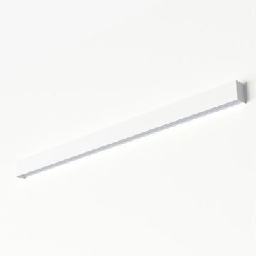 Kinkiet STRAIGHT WALL LED WHITE L 122cm T8 22W | biały