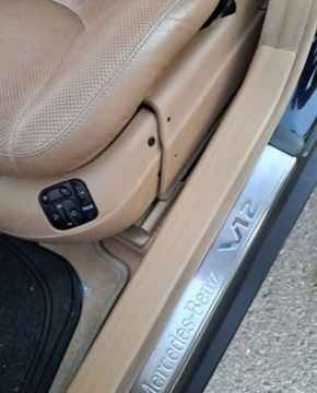 Mercedes Klasa S W220 Sedan 5.8 V12 (600) L 367KM 2001 Mercedes-Benz Klasa S Mercedes-Benz Klasa S 5.8 Benzyna 367KM, zdjęcie 19