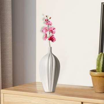 Ceramiczny wazon na kwiaty Dekoracja blatu do dekoracji stołu na końcu kominka 35x16cm