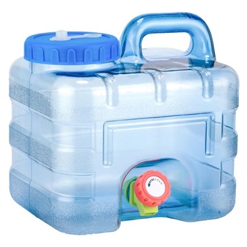 BPA Free Water Container with Spigot, Camping Water Storage Carrier Jug for