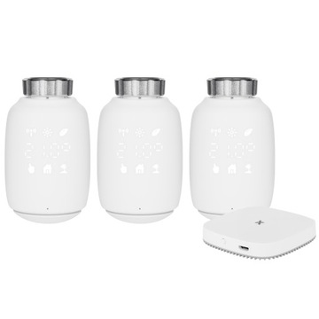 КОМПЛЕКТ УМНОГО ДОМА ZIGBEE GATEWAY + 3x ZIGBEE HEAD