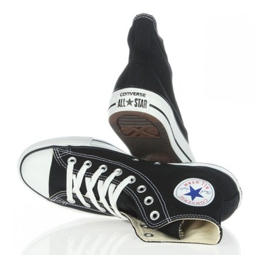Converse buty trampki wysokie czarne All Star M9160 37