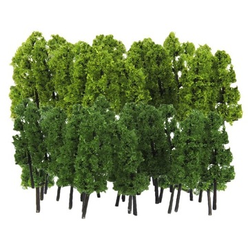 40pcs 1:150& 1:200 N Model Trees Layout Train