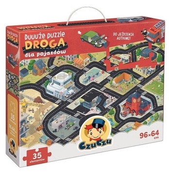 Czuczu Duuuże Puzzle Droga dla pojazdów 3+