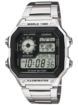 ZEGAREK MĘSKI CASIO AE-1200WHD-1A SPORT 100M TIMER