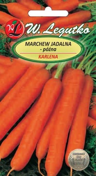 MARCHEW JADALNA PÓŻNA KARLENA NASIONA 5g PLENNA