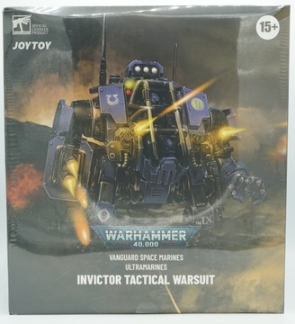 JoyToy 1/18 Vanguard Space Marines Ultramarines Invictor Tactical Warsuit