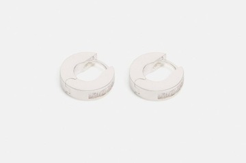 Hatton Labs PRINCESS CUT HOOP EARRINGS Kolczyki