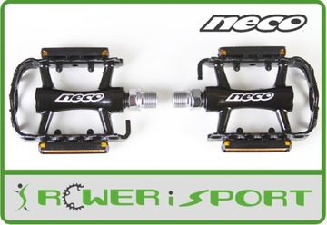 PEDAŁY NECO WP-101 CZARNE ŁOZYSKA MASZYNOWE