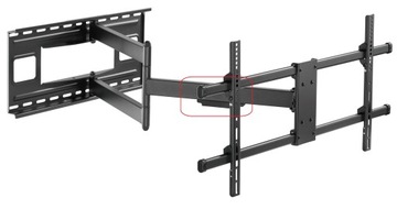Длинный кронштейн для телевизора 102 см. Вешалка для телевизора, 43–80 дюймов, очень прочная.