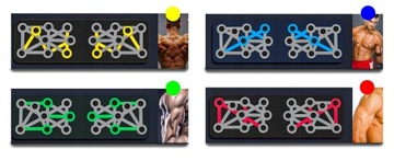 РУЧКИ ДЛЯ ДОСКИ ДЛЯ ТРЕНИРОВОК ПО ОТЖИМАНИЯМ В ДОМАШНЕМ ЗАЛЕ