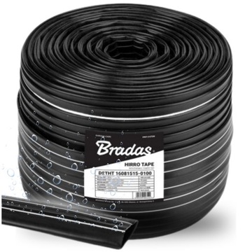 TAŚMA KROPLUJĄCA 16mm HIRRO TAPE 100m 16/8mil/1,5l/h /15cm