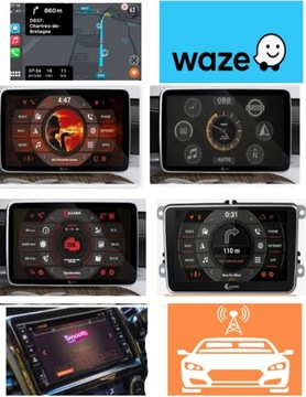 Автомобильное радио Ford Mondeo Mk4 Focus Mk2 Mk3 Galaxy S-Max GPS Android