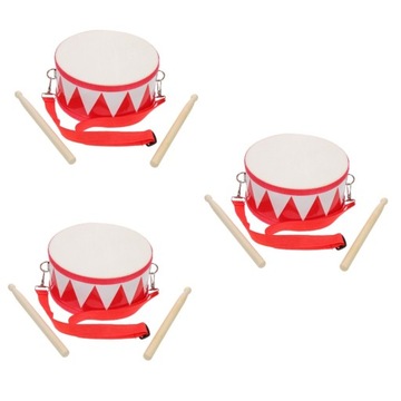 Kid Snare Drum Dziecięca Perkusja 3 Zestawy