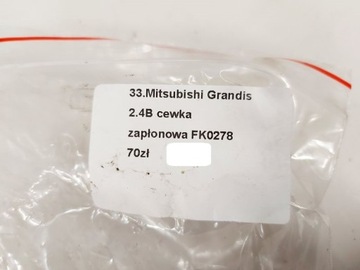 MITSUBISHI GRANDIS 2.4 B CÍVKA ZAPALOVACÍ FK0278