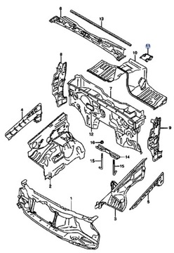 PANEL PODBĚHU PŘEDNÍ PRAVÝ JIMNY 98-17