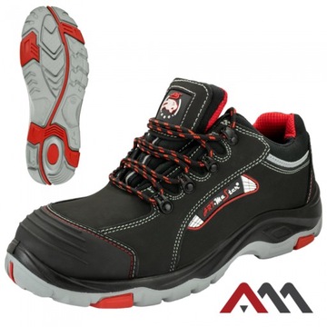PÓŁBUTY ROBOCZE BUTY S3 BPNRED WKŁADKA PODNOSEK 43