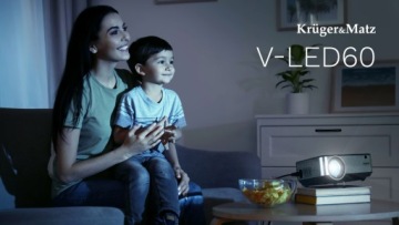 Проектор Full HD 150 дюймов, Wi-Fi, Android + кабель HDMI