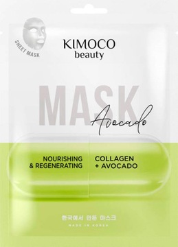 Kimoco Beauty Odżywczo-regenerująca maska z avocado 23 ml