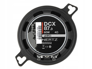 HERTZ DCX87.3 МОЩНЫЕ АВТОМОБИЛЬНЫЕ ДИНАМИКИ 87MM 8,7CM 60W ПЕРЕДНЕЕ ОКНО