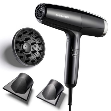 Suszarka do włosów Babyliss Pro FALCO SILVER 2000W jonizacja zimny nawiew