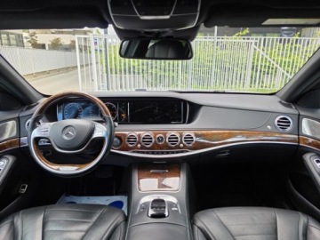 Mercedes Klasa S W222 Limuzyna 350 Blue TEC 258KM 2015 MERCEDES LONG S 350d 4MATIC, V6 3.0l diesel 258KM 1 właściciel od nowości, zdjęcie 9