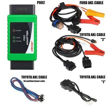 Zestaw P002 Toyota H / FORD do Key Master DP Plus