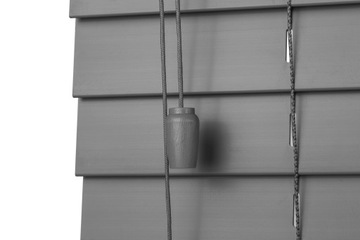 ŻALUZJA PCV ŚCIENNA 50mm WYMIAR 120x180 cm SZARA