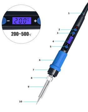 ПАЯЛЬНИК 100ВТ С ДЕРЕВЯННОЙ ГОРЕЛКОЙ ПИРОГРАФ ddoD1kit1