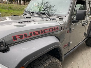 Наклейка на капот Rubicon Jeep Wrangler 2 - ЭКРАНПЕЧАТЬ!