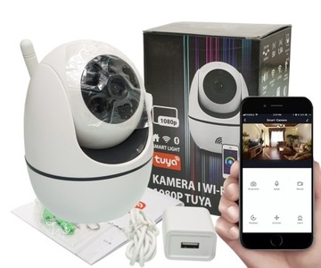 WIFI IP-КАМЕРА ДОМАШНЕГО НАБЛЮДЕНИЯ 360 TUYA SMART HD