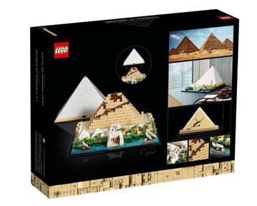 PIRAMIDA CHEOPSA - Klocki Lego 21058 Architecture