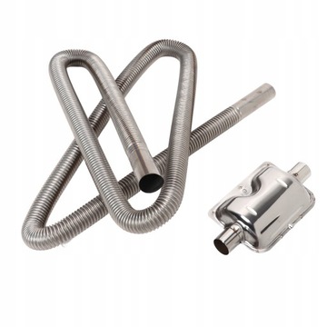 Выхлопная труба стояночного отопителя с глушителем