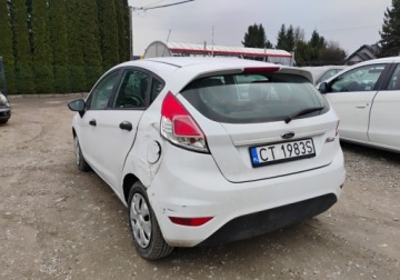 Ford Fiesta VII Hatchback 3d Facelifting 1.5 TDCi 75KM 2015 Ford Fiesta 2015r, 1.5TDCI. Lekko uszkodzony lewy tyl. Jezdzi. VAT 23 brut, zdjęcie 3