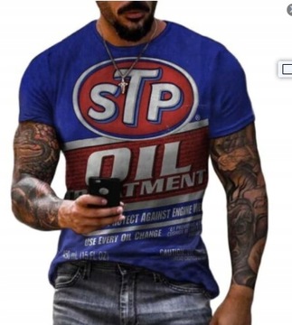 T-SHIRT MĘSKI KOSZULKA 3D Z NADRUKIEM