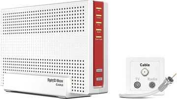 Маршрутизатор со встроенным кабельным модемом AVM FRITZ Box 6690 Cable (Wi-Fi 6)