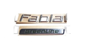 EMBLEMAT ZNACZEK NAPIS SKODA FABIA 5J6853687H