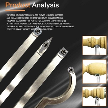 8шт твердосплавный токарный станок по дереву