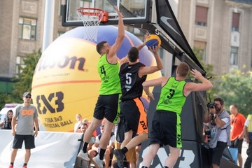 КОЖАНЫЕ МАТЧИКИ ДЛЯ БАСКЕТБОЛЬНЫХ МАТЧЕЙ WILSON 3x3 FIBA