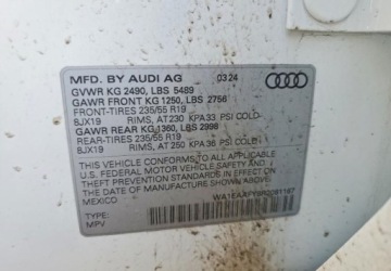 Audi Q5 II SUV Facelifting 2.0 45 TFSI 265KM 2024 Audi Q5 Auta z USA - Zapytaj o wiecej ofert 2.0 Benzyna 265KM, zdjęcie 8